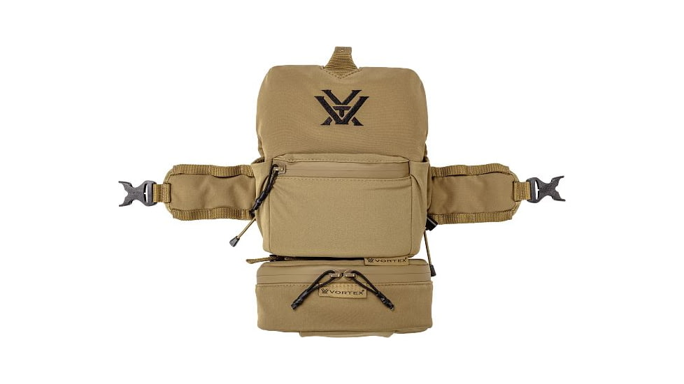 Vortex GlassPak Pro Zipper Pouch, Large, Tan, 3.0in,4.1 oz., GP-LPOUCH-T