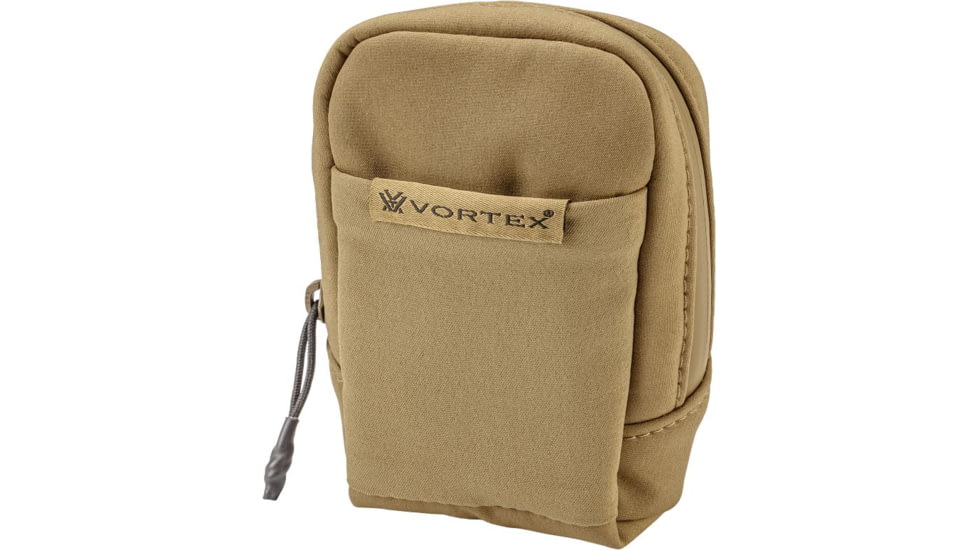 Vortex GlassPak Pro Zipper Pouch, Small, Tan, 5.3in,2.8 oz., GP-SPOUCH-T