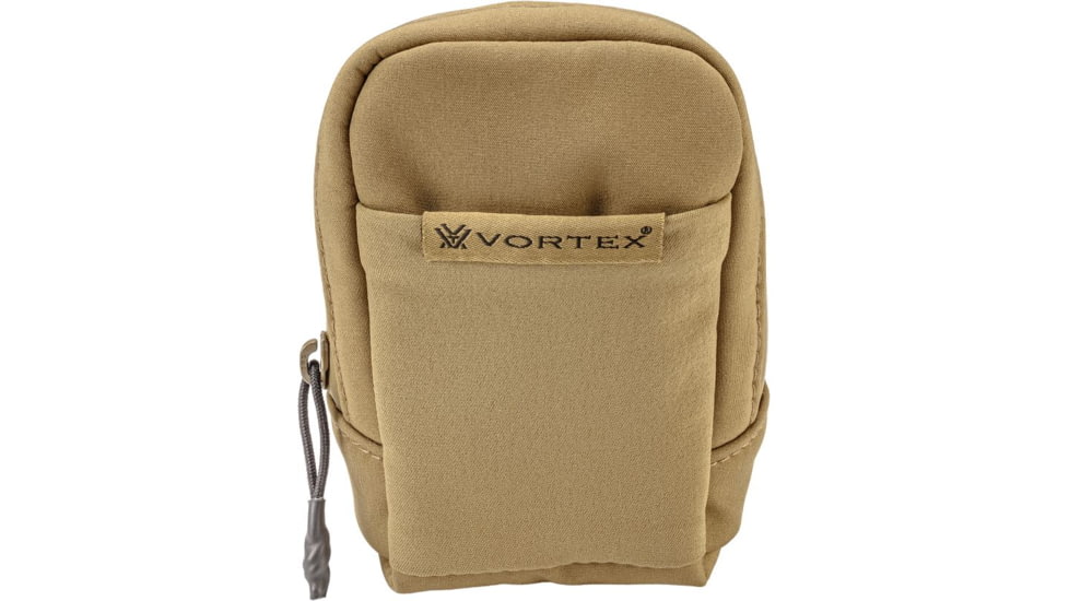 Vortex GlassPak Pro Zipper Pouch, Small, Tan, 5.3in,2.8 oz., GP-SPOUCH-T