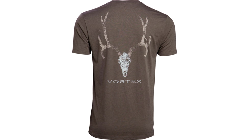Vortex Head-on Muley T-Shirt - Mens, Brown Heather, Medium, 220-73-BRHM