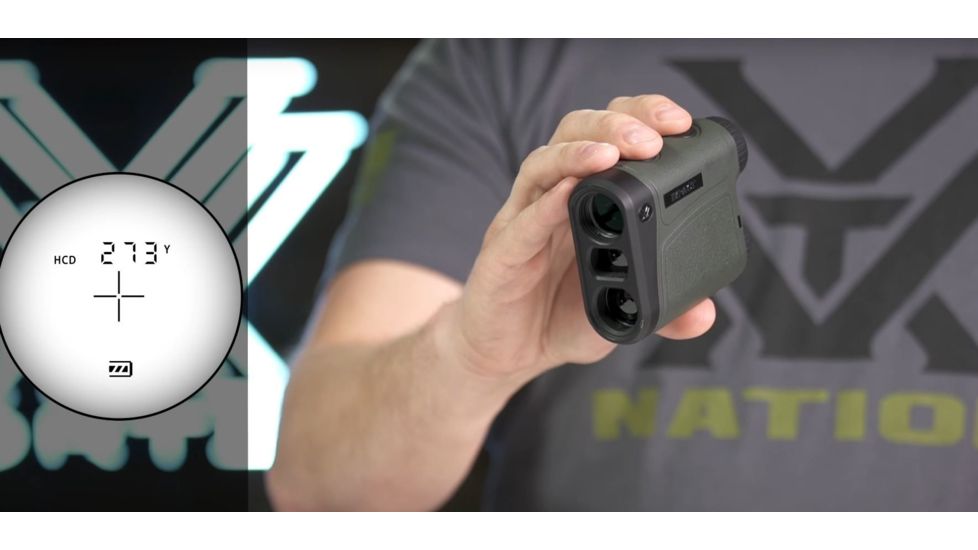 Vortex Impact 6x20mm Laser Rangefinder, 850yds, Green, LRF-100