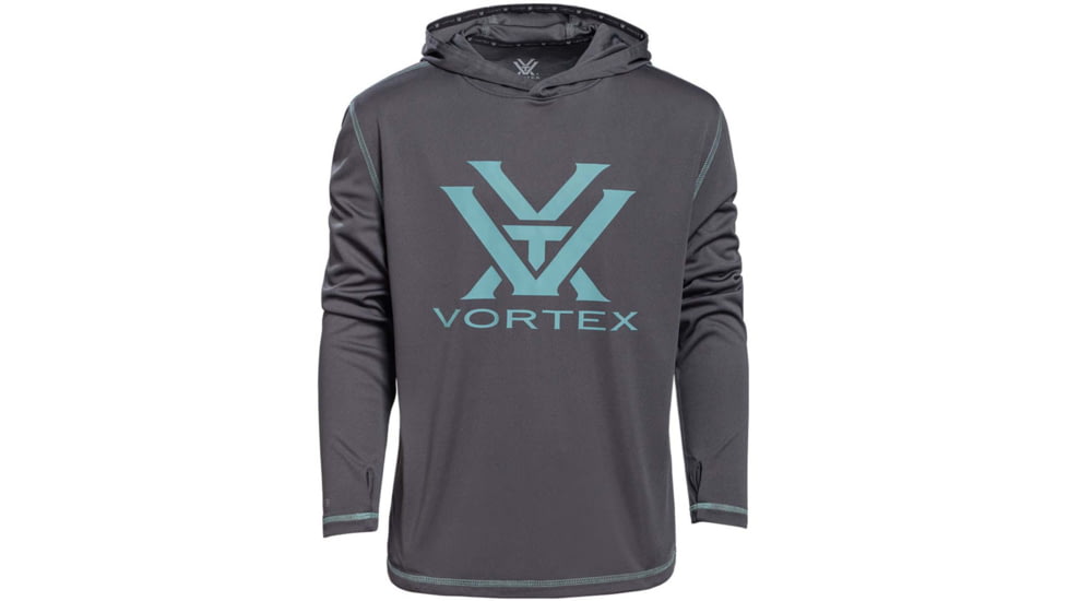 Vortex KD Sun Slayer LS Hoodie - Men's, Large, Trellis, 123-07-TRLL