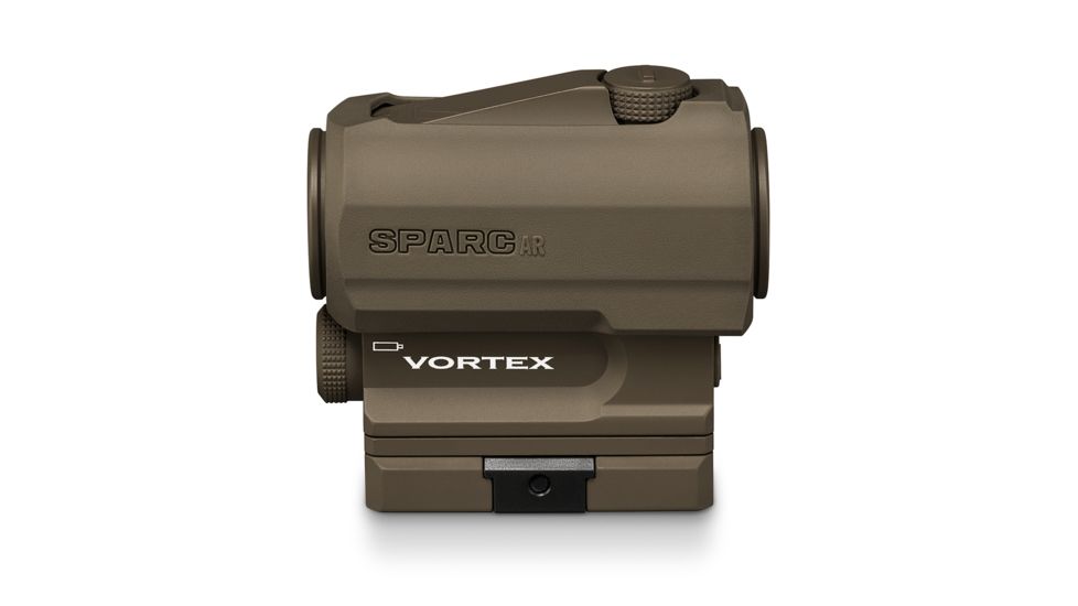 OpticsPlanet Exclusive Vortex Limited Edition SPARC AR II 1x22mm 2 MOA Reflex Red Dot Sight, Anodized Matte, Tan, SPC-AR2-TAN, EDEMO1