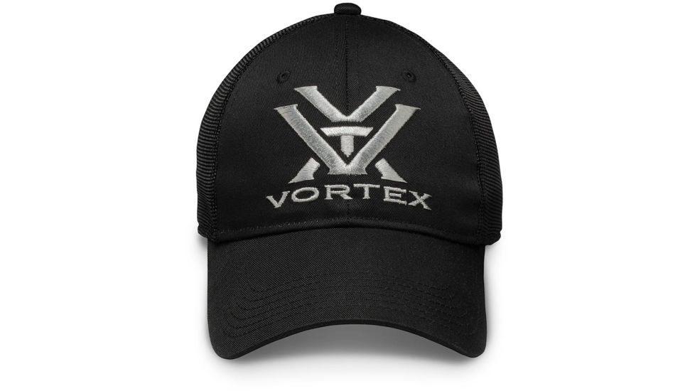 Vortex Logo Cap - Mens, Black, 120-39-BLK