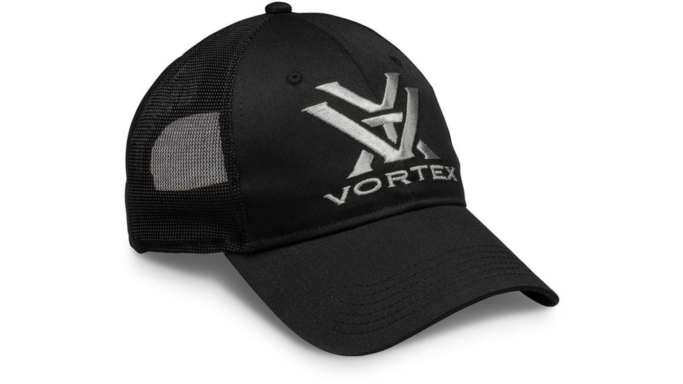 Vortex Logo Cap - Mens, Black, 120-39-BLK