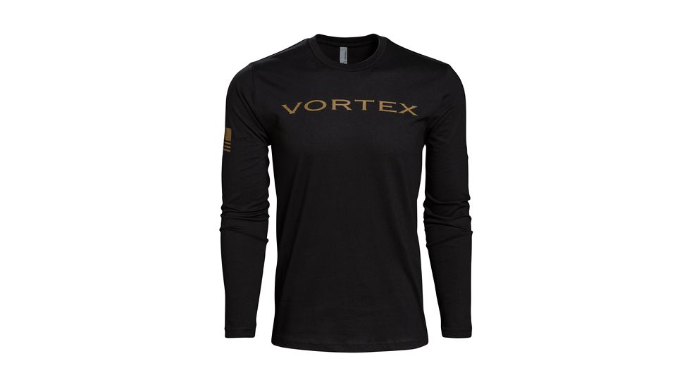 Vortex Long Sleeve Shirt, Black, 2XL APP-VT-BLLS-2XL