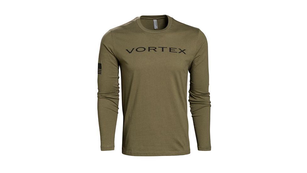 Vortex Long Sleeve Shirt, Military Green, Extra Large APP-VT-BRLS-XL