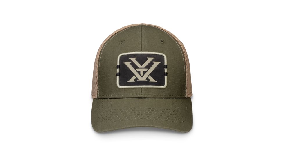 Vortex Men's Boxed Logo Cap, Olive 219085-OLV
