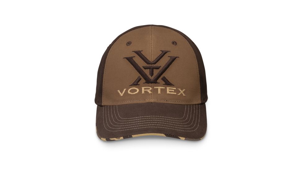 Vortex Men's Camo Bill Cap, Tan 219087-TAN