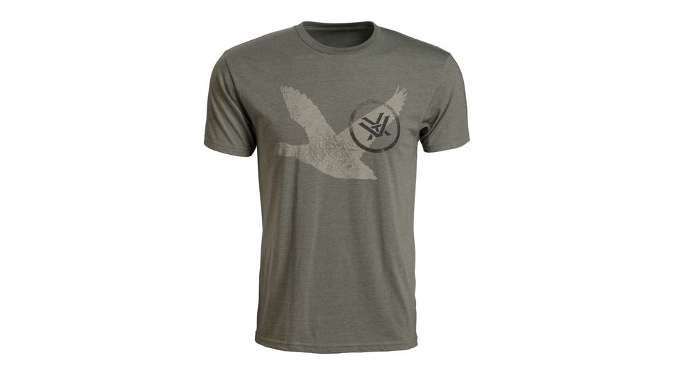 Vortex Men's Duck Sight Tee, Olive Heather, M 219065-OLH-M