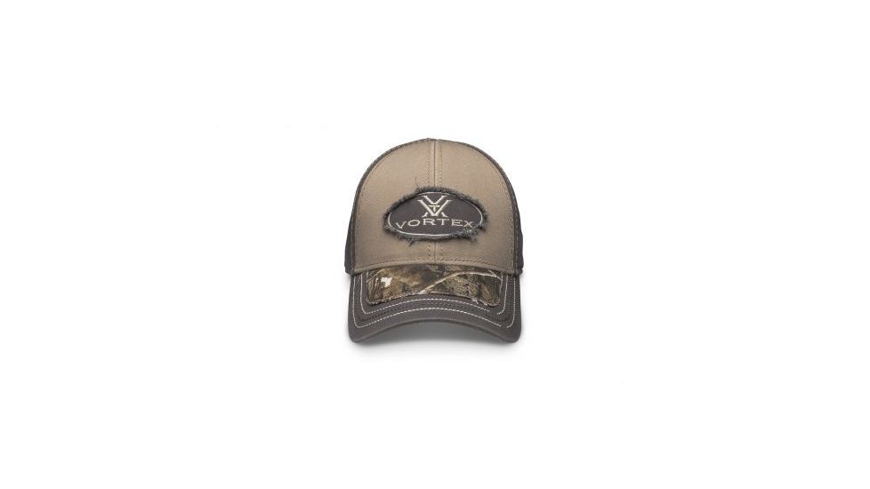 Vortex Mens Camo Logo Cap, Khaki, 219093-KAH
