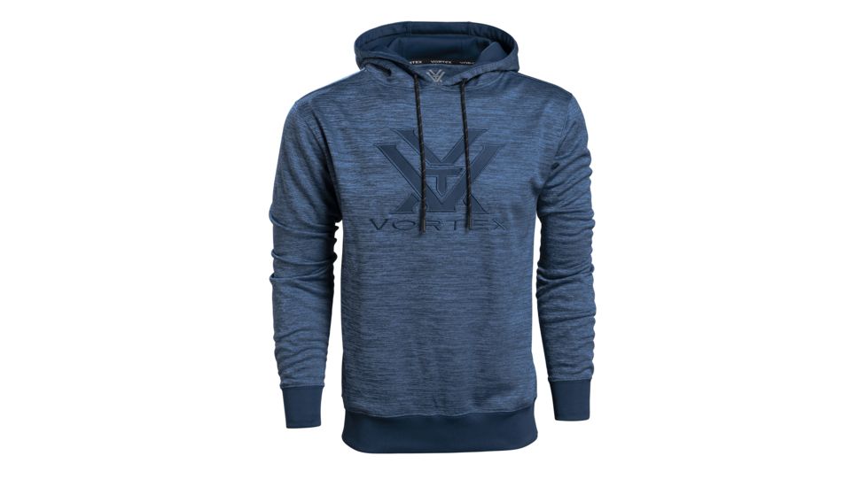 Vortex Mens Performance Hoodie, Navy Heather, L 219040-NAH-L