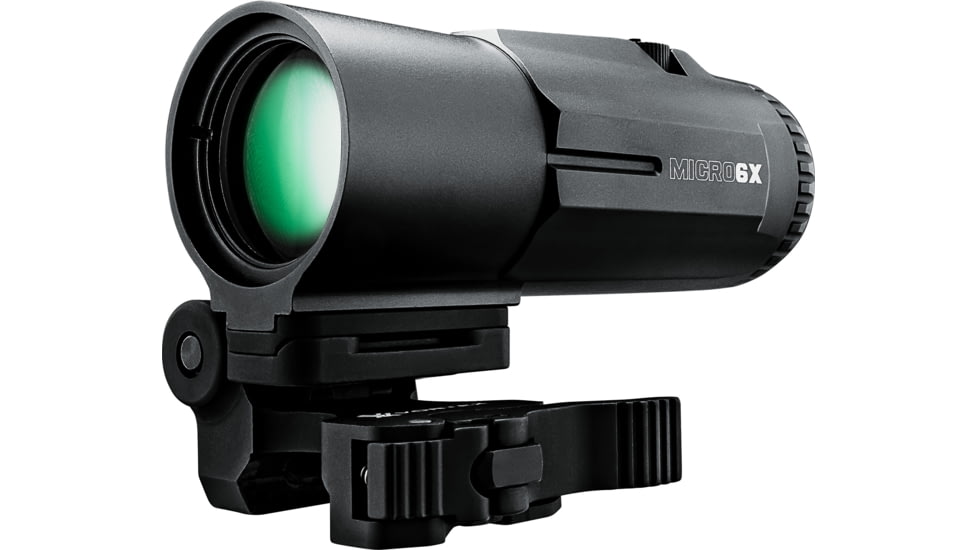 Vortex Micro 6X Red Dot Sight Magnifier, Black, V6XM