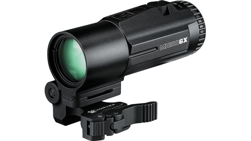 Vortex Micro 6X Red Dot Sight Magnifier, Black, V6XM
