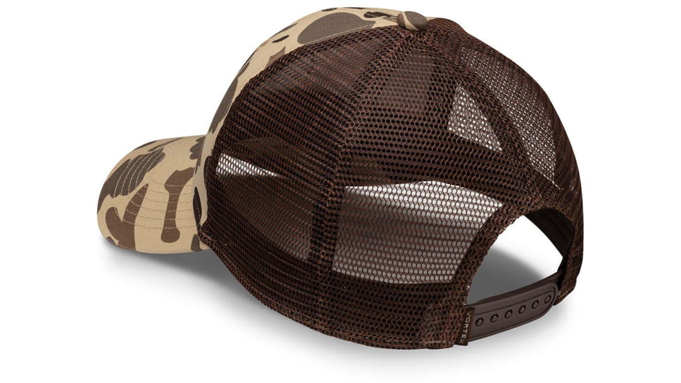 Vortex Old School Camo Cap with Leather Patch - Mens, Waterfowl Camo, OSFM, 221-50-WCA