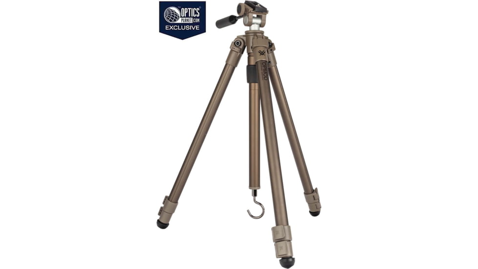 Vortex OPMOD High Country II Tripod, 11.3-62.5in, Tan, TR-HCY-OP