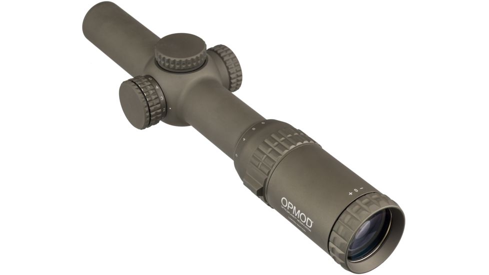 Vortex OPMOD Strike Eagle Limited Edition Rifle Scope, 1-6x24mm, 30 mm Tube, Second Focal Plane, AR-BDC Reticle, Hard Anodized, Tan, SE-1624-OP