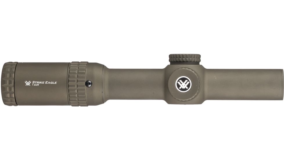 Vortex OPMOD Strike Eagle Limited Edition Rifle Scope, 1-6x24mm, 30 mm Tube, Second Focal Plane, AR-BDC Reticle, Hard Anodized, Tan, SE-1624-OP