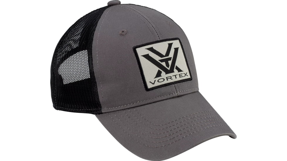Vortex Patch Logo Cap - Men's, Charcoal, One Size, 220-34-CHRX