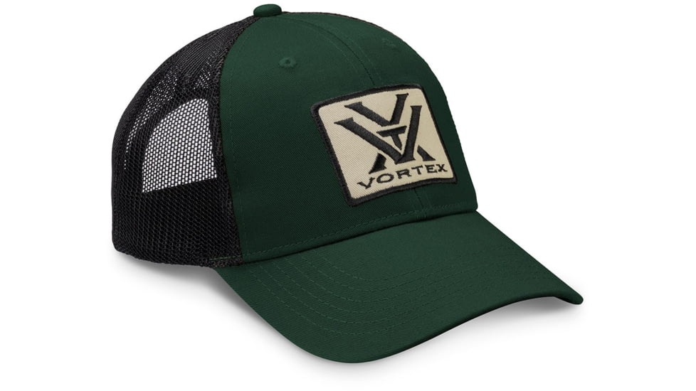 Vortex Patch Logo Cap - Men's, Forest, 120-40-KAL