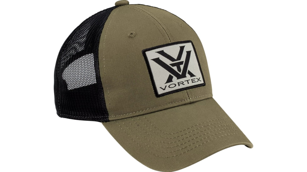 Vortex Patch Logo Cap - Mens, Olive, One Size, 220-34-OLV