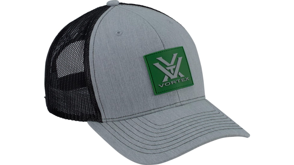 Vortex Pursue And Protect Cap - Mens, Grey &amp; Kelly Green, One Size, 220-03-KGR