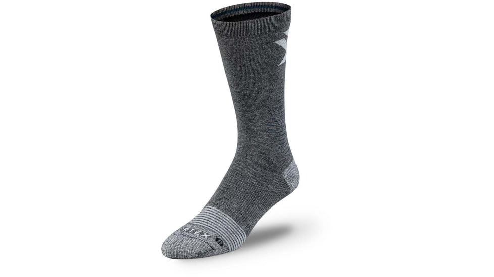 Vortex Pursuit Trail Crew Active Sock - Men's, Charcoal/Dark Teal, XL, 122-46-CDTXL