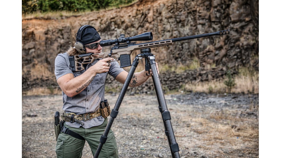 Vortex Radian Carbon with Leveling Head Tripod Kit, Black, 6.75x6.53x1.25, TR-RADL