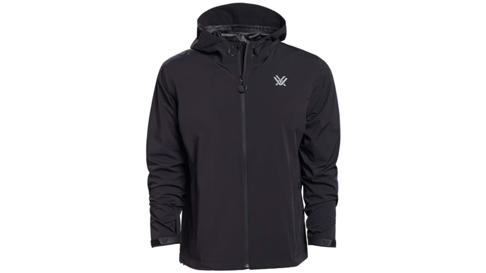 Vortex Rain Jacket - Mens, Large, Black, 123-02-BLKL