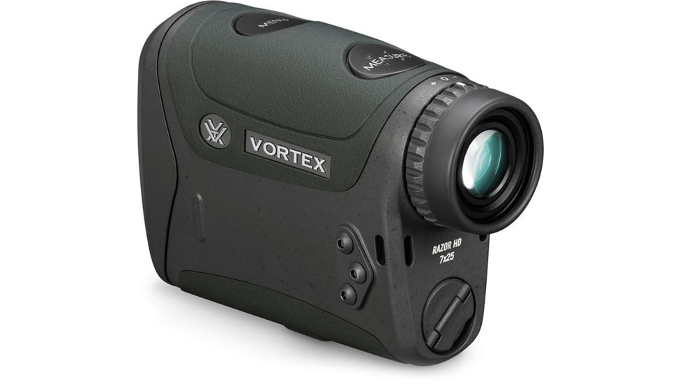Vortex Razor 4000 Laser Rangefinder, 7x25mm, 4000 yds, Green, Green, LRF-250