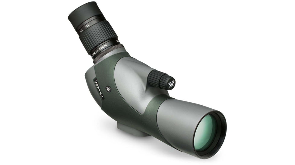 Vortex Razor HD 11-33x50 Angled Spotting Scope, Green, Compact, RZR-50A1