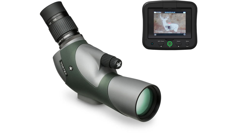 Vortex Razor HD 11-33x50 Angled Spotting Scope w/Spotter LR