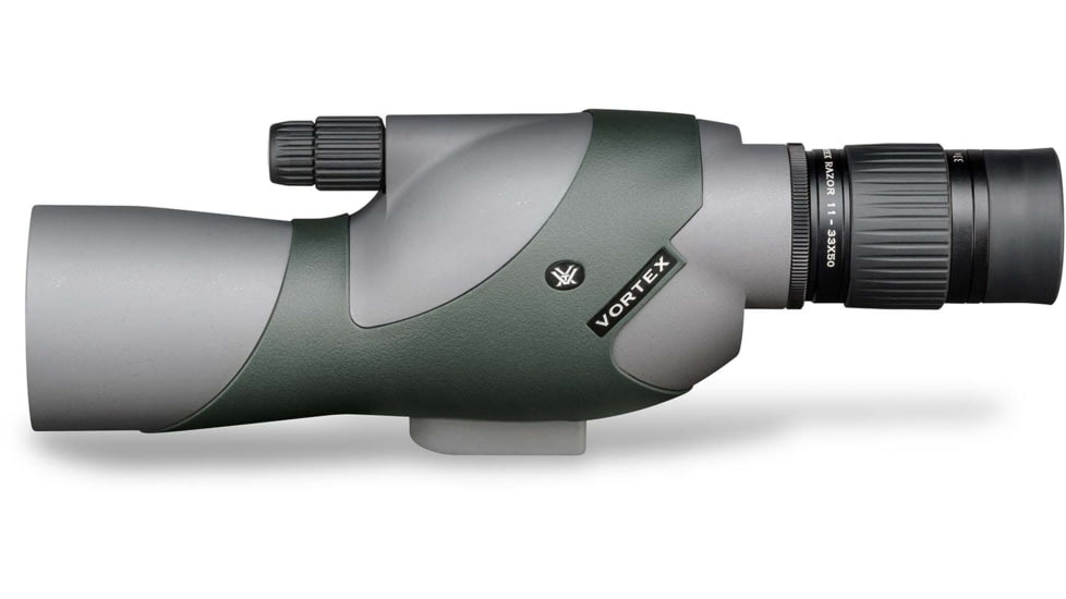 Vortex Razor HD 11-33x50 Straight Spotting Scope, Green, Compact, RZR-50S1