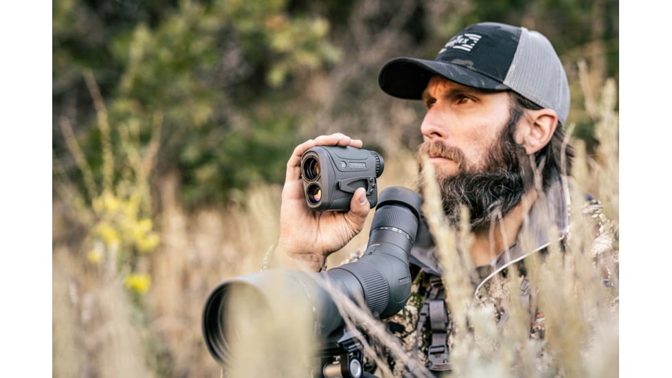 Vortex Razor HD 4000 7x25mm GB Ballistic Laser Rangefinder, Green, LRF-252