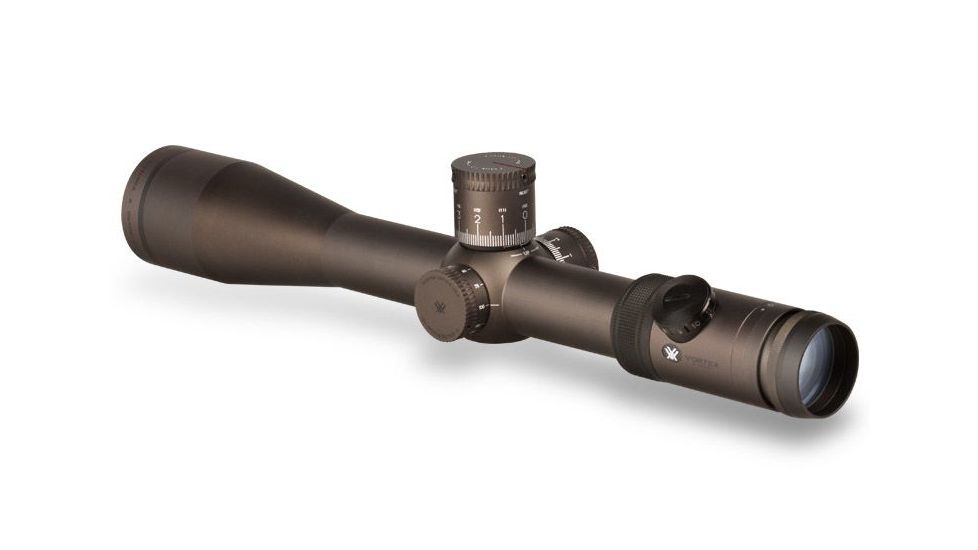 Vortex Razor HD 5-20x50 mm Rifle Scope, 35 mm Tube, First Focal Plane, Stealth Shadow, Hard Anodized, Red EBR-2B MRAD Reticle, MOA Adjustment, RZR-52006