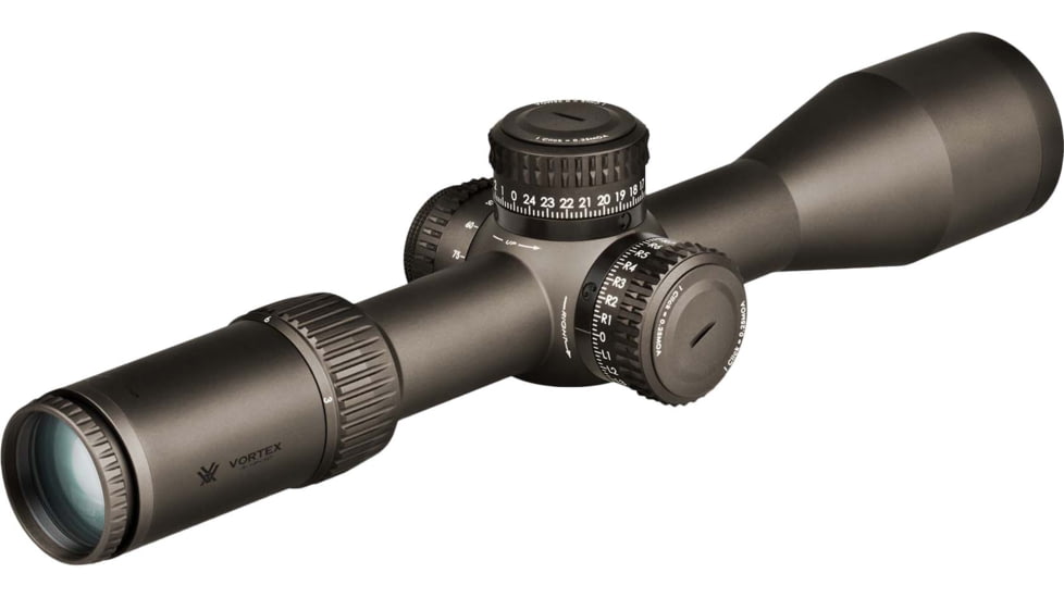Vortex Razor HD Gen II 3-18x50mm Rifle Scope, 34mm Tube, First Focal Plane, Stealth Shadow, Anodized, Red EBR-7C MOA Reticle, MOA Adjustment, Multi, RZR-31804
