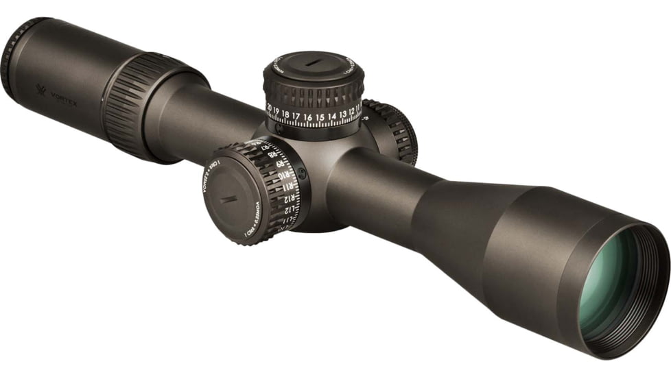 Vortex Razor HD Gen II 3-18x50mm Rifle Scope, 34mm Tube, First Focal Plane, Stealth Shadow, Anodized, Red EBR-7C MOA Reticle, MOA Adjustment, Multi, RZR-31804