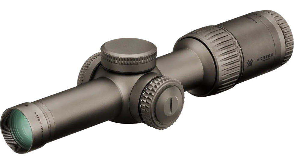 Vortex Razor HD Gen II-E 1-6x24mm Rifle Scope, 30mm Tube, Second Focal Plane, Stealth Shadow, Hard Anodized, Red JM-1 BDC Reticle, MOA Adjustment, RZR-16008