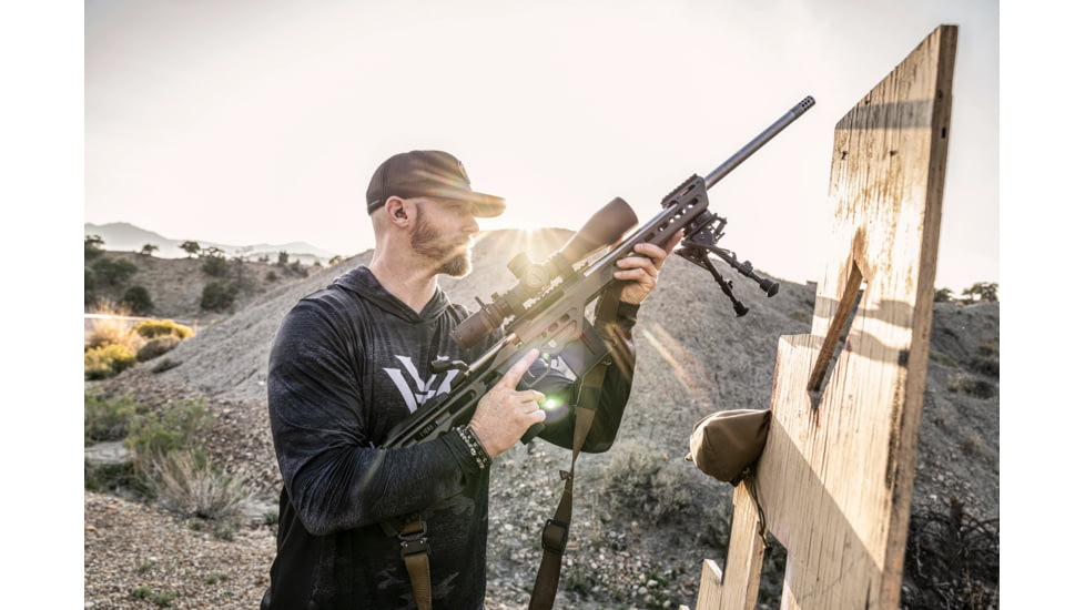 Vortex Razor HD Gen III Rifle Scope, 6-36x56mm, 34 mm Tube, First Focal Plane, EBR-7D MRAD Reticle, Stealth Shadow, RZR-63602