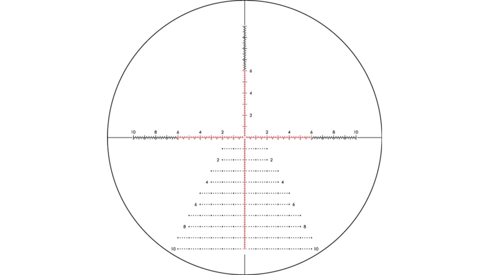 Vortex Razor HD Gen III Rifle Scope, 6-36x56mm, 34 mm Tube, First Focal Plane, EBR-7D MRAD Reticle, Stealth Shadow, RZR-63602