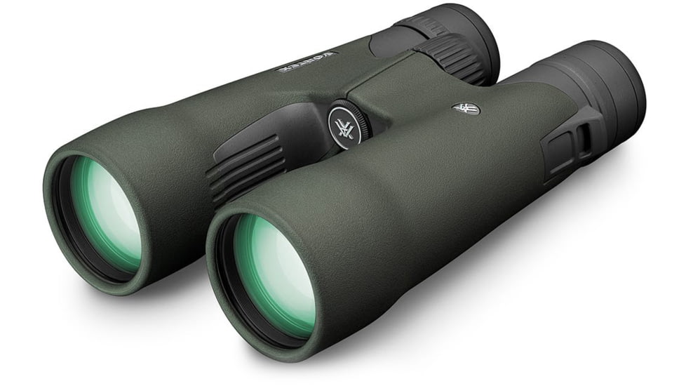 Vortex Razor UHD 12x50mm Roof Prism Binoculars, ArmorTek, Green, Full-Size, RZB-3103
