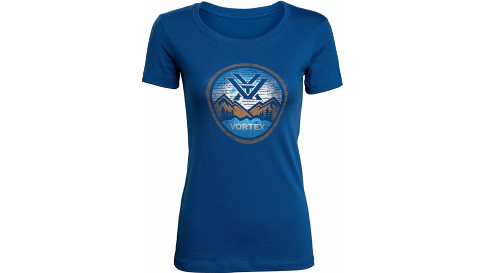 Vortex Reflection Lake T-Shirt - Womens, Royal Heather, Extra Large, 220-63-ROYXL