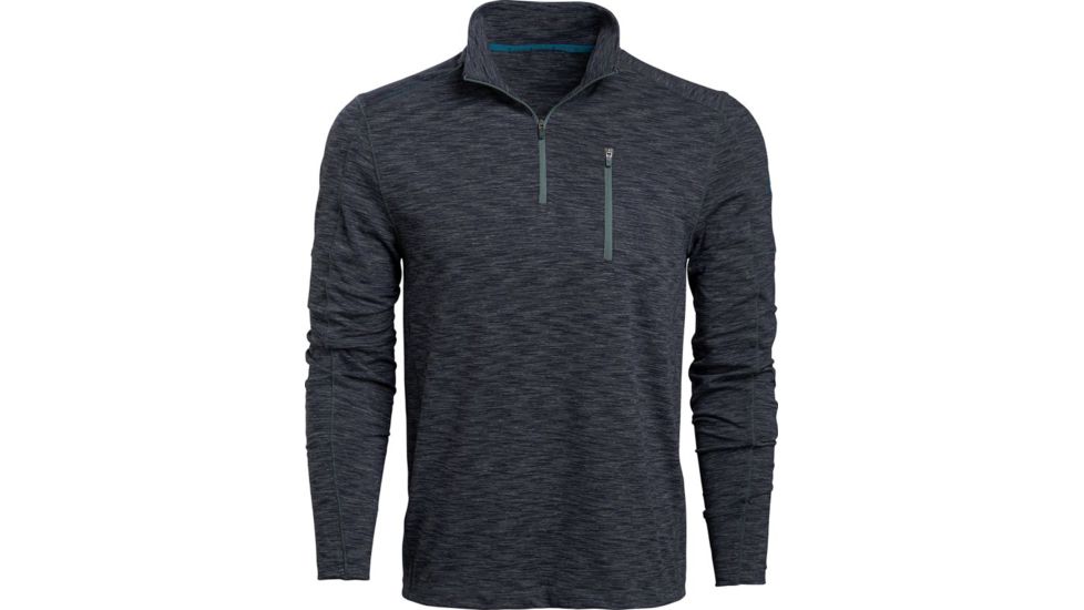 Vortex Scout-About Quarter Zip - Mens, Indigo Black Heather, 2X, 120-03-IBH2X