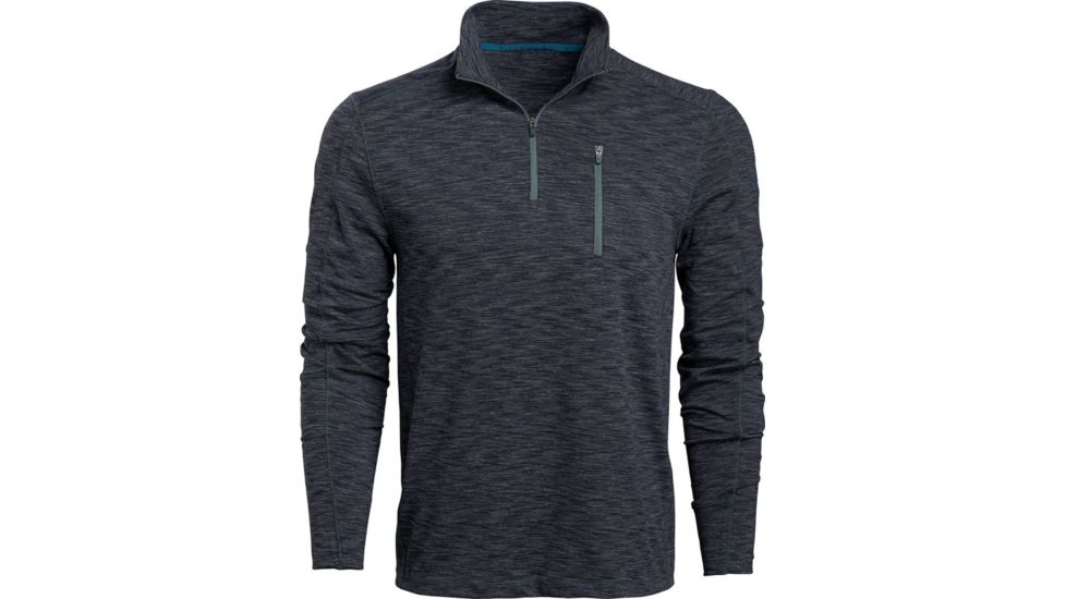 Vortex Scout-About Quarter Zip - Mens, Indigo Black Heather, Medium, 120-03-IBHM