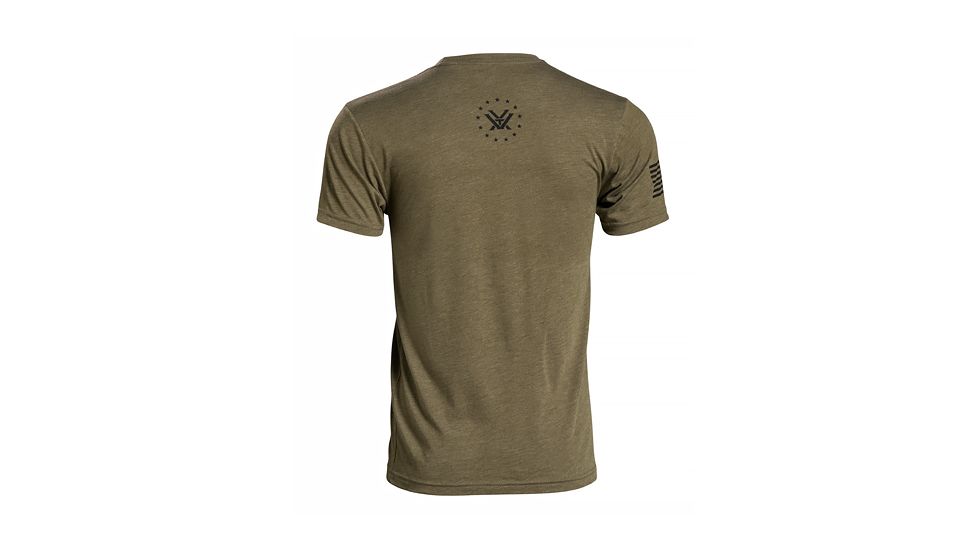 Vortex Short Sleeve T-Shirt, Military Green, 2XL APP-VT-ODG-2XL