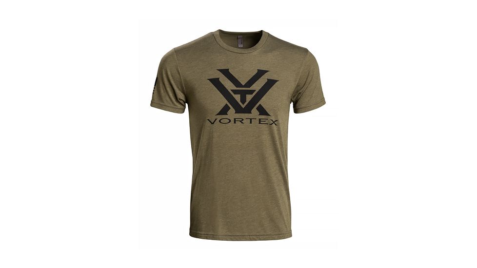 Vortex Short Sleeve T-Shirt, Military Green, 2XL APP-VT-ODG-2XL