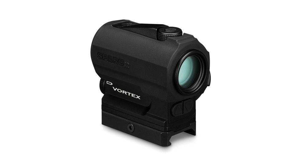 Vortex SPARC AR II 1x22mm 2 MOA Reflex Red Dot Sight, Anodized Matte, Black, SPC-AR2