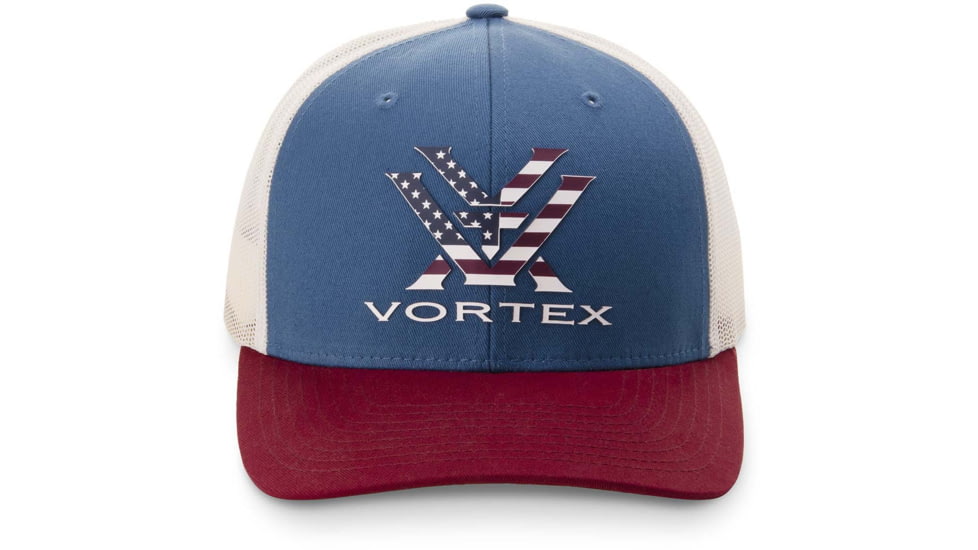 Vortex Stars Over Stripes Cap - Mens, Red White Blue, OSFM, 122-11-RWB