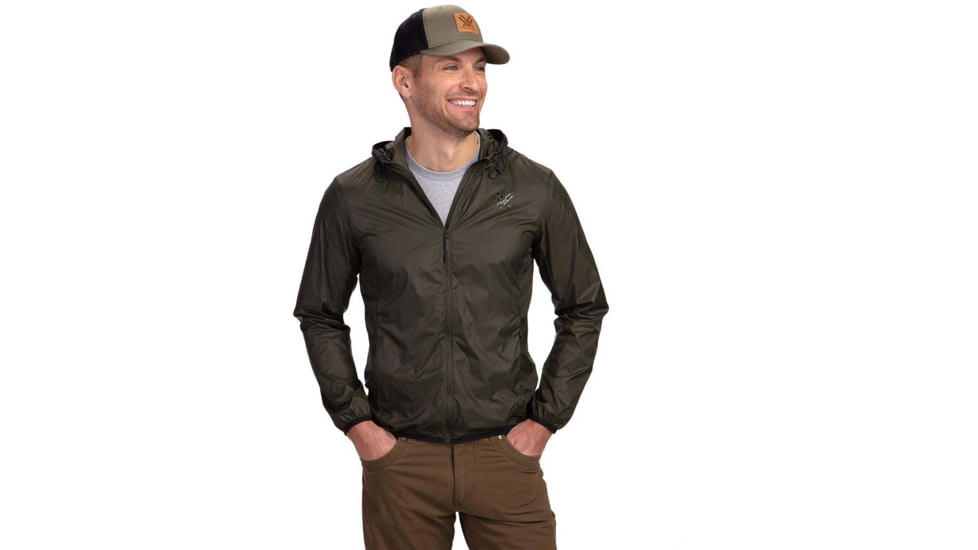 Vortex Storm Silencer Pro Rain Breaker - Mens, Small, Forest Night, 123-04-FNIS