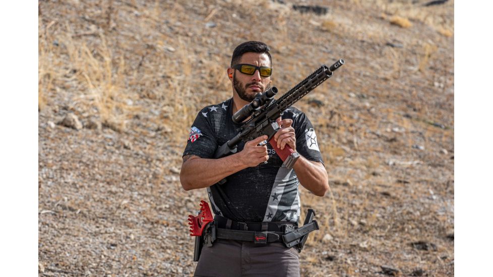 Vortex Strike Eagle 1-6x24 mm Rifle Scope, 30 mm Tube, Second Focal Plane, Black, Matte, Red AR-BDC3 Reticle, MOA Adjustment, SE-1624-2